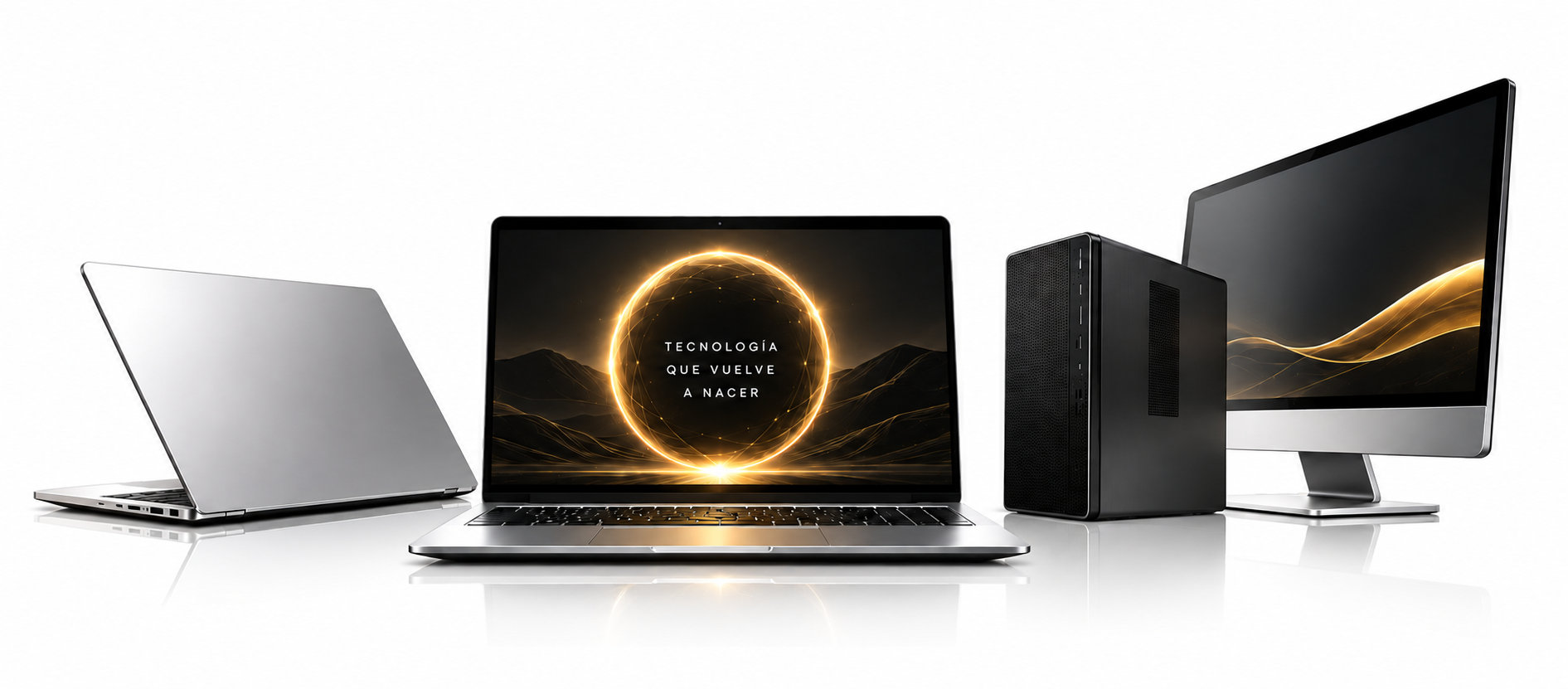 Notebooks, computador de escritorio y All-in-One reacondicionados